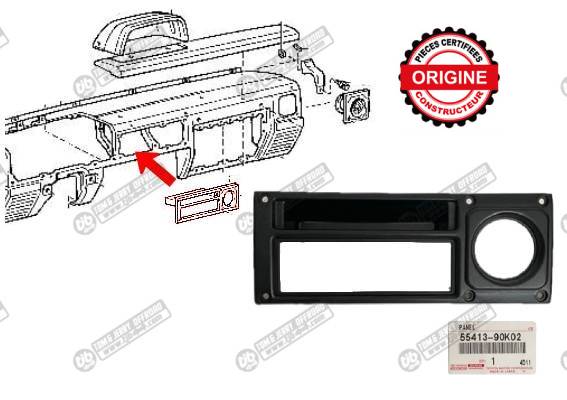 Entourage tableau bord, Constructeur