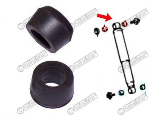 Silenblocs amortisseurs superieur, Axe 16mm, les 4 Aftermarket