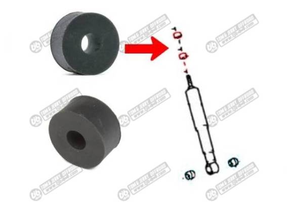 2XSilenblocs amortisseurs superieur, Axe 10